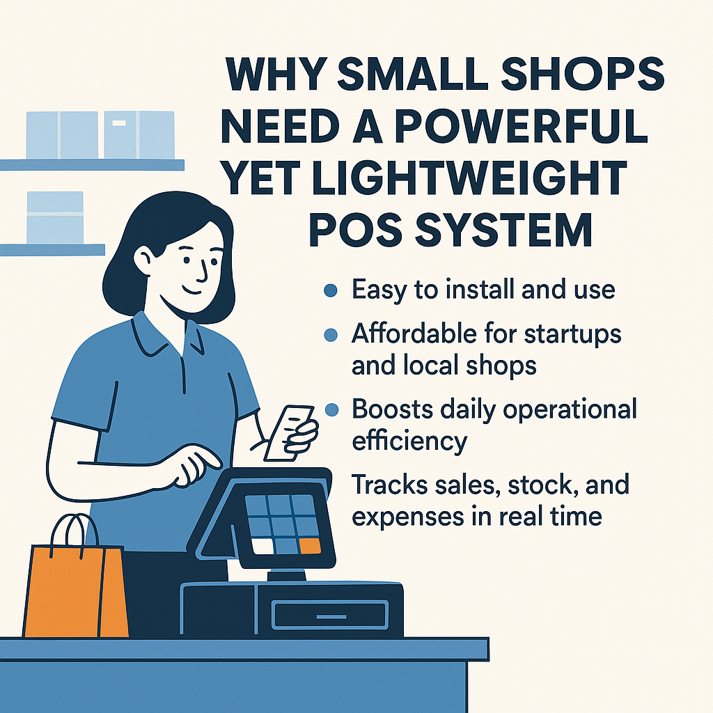 Why Small Shops Need a Powerful Yet Lightweight POS System